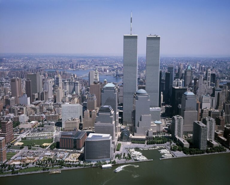 twin tower cat post