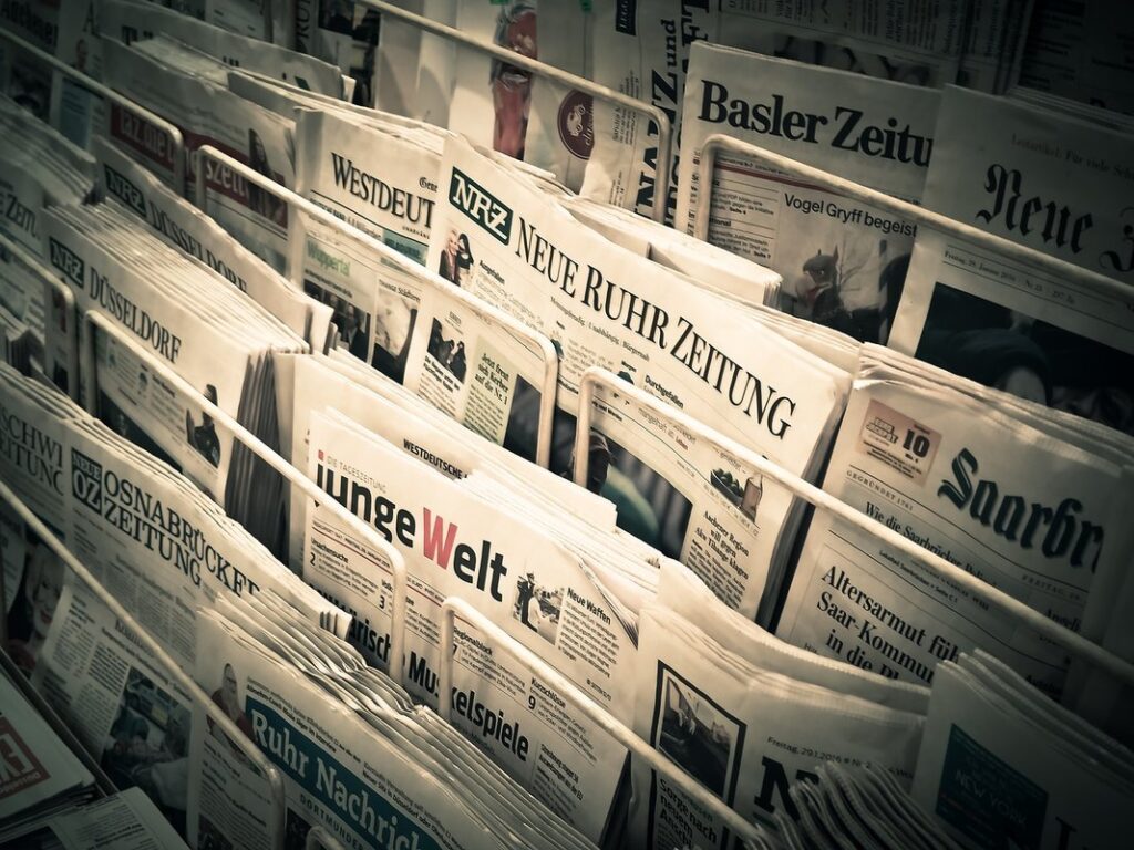 newspaper cat litter